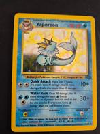 Pokémon - Vaporeon - Holo - Jungle, Ophalen of Verzenden, Zo goed als nieuw, Losse kaart