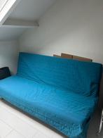 Slaapbank te koop - comfortabel en praktisch!, Ophalen, 90 cm, Blauw, Tweepersoons