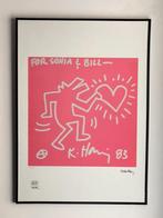 Keith Haring : litho op groot formaat, Antiek en Kunst, Kunst | Litho's en Zeefdrukken, Ophalen of Verzenden