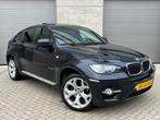 Luxe BMW X6 35i 3.0 SUV 4X4 306PK High Executive/Dak/Leer!, Auto's, BMW, Automaat, Zwart, Blauw, Bedrijf