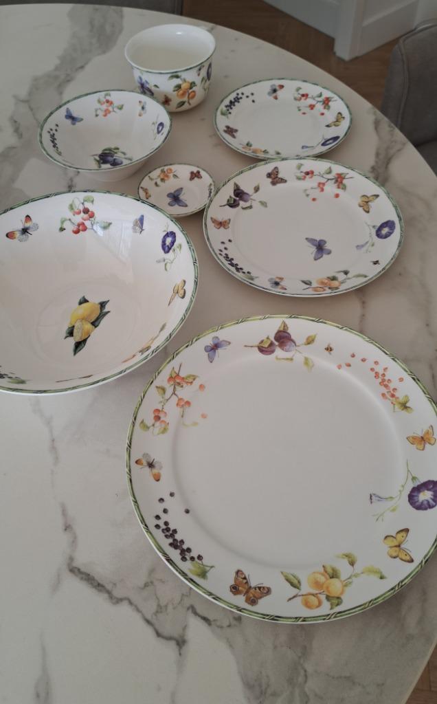 Janneke brinkman servies, Huis en Inrichting, Keuken | Servies, Gebruikt, Bord(en), Overige stijlen, Porselein, Ophalen