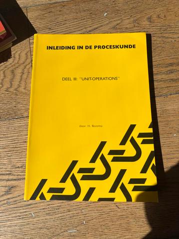 Proceskunde Deel III H. Rozema beschikbaar voor biedingen