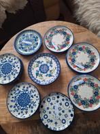 Gebaksbordjes Bunzlau Castle Pools keramiek-nieuw, Keramiek, Nieuw, Ophalen of Verzenden, Bord(en)