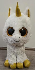 Ty beanie boo unicorn Pegasus 24 cm, Ophalen of Verzenden, Zo goed als nieuw, Overige typen