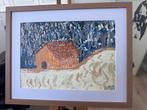 Van Gogh geïnspireerd schilderij, Antiek en Kunst, Kunst | Schilderijen | Klassiek, Ophalen of Verzenden