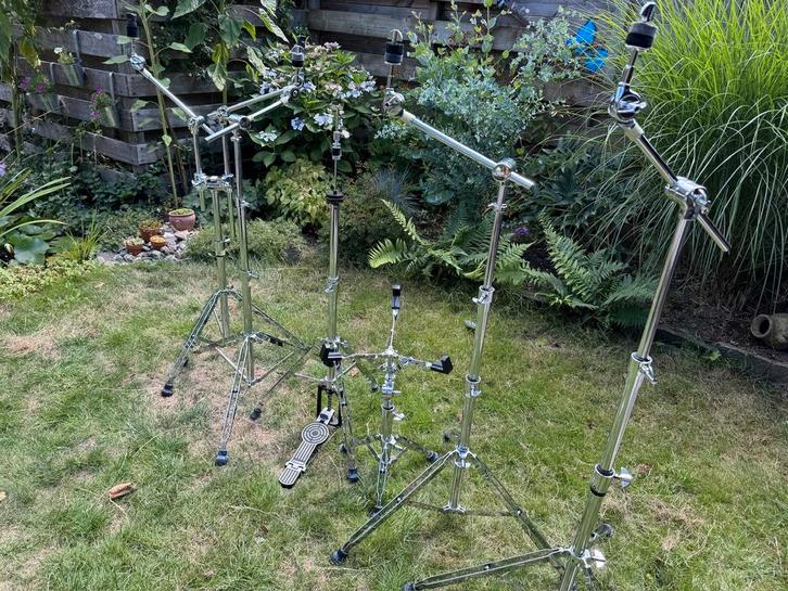 Mooie complete hardware set Sonor, Muziek en Instrumenten, Percussie, Gebruikt, Overige soorten, Ophalen