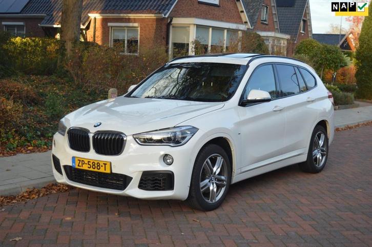 BMW X1 SDrive18i High Exe M-pakket/pano/org NL/NAP, Auto's, BMW, Bedrijf, Te koop, X1, ABS, Airbags, Airconditioning, Alarm, Bluetooth
