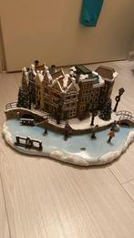 Kerstdorp typisch hollands grachtenpandjes, Diversen, Kerst, Ophalen, Gebruikt