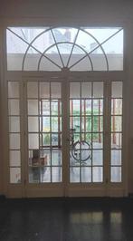 Zeldzaam fraaie antieke pui met geslepen glas, Doe-het-zelf en Verbouw, Deuren en Horren, La belle porte, Jurgen.hoogenboezem@gmail.com