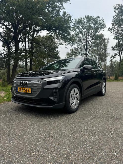 Audi Q4 e-tron 35 E-tron 52kWh 170pk 2022 Zwart, Auto's, Audi, Particulier, Q4 e-tron, Airbags, Airconditioning, Android Auto