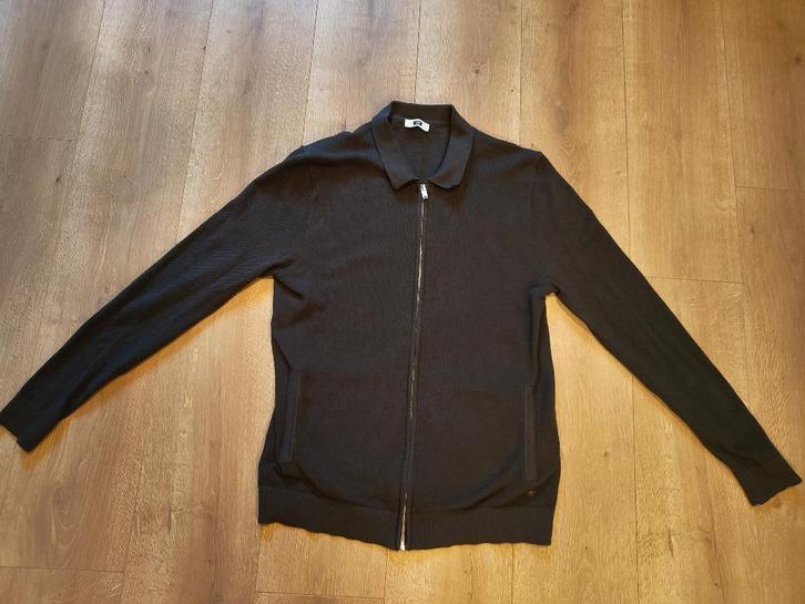 WE Vest rits volle lengte, Kleding | Heren, Truien en Vesten, Zo goed als nieuw, Maat 52/54 (L), Grijs, Ophalen of Verzenden