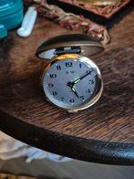 Vintage Reiswekker B.W. Japan - Compact en Stijlvol, Ophalen, Gebruikt, Analoog, Wekker of Tafelklok