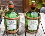 Vintage Groene Wijnflessen  (Decoratie), Ophalen, Gebruikt, Spanje, Rode wijn