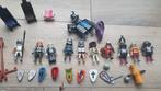 Playmobil ridders ridders schilden paard vlaggen, Kinderen en Baby's, Gebruikt, Ophalen of Verzenden