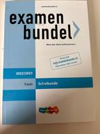Examenbundel Scheikunde HAVO 2022/2023, Boeken, Schoolboeken, Verzenden, Zo goed als nieuw, HAVO, Scheikunde