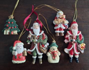 Kerst – 6 kerstboom hangers beschikbaar voor biedingen