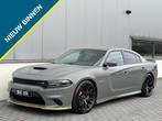 Dodge Charger SRT 6.4 Scatpack FULL NAVI CR CONTROL SPORTVEL, Auto's, Automaat, Leder, Bedrijf, Parkeerassistent