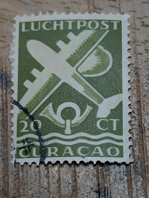 Postzegel 20 ct Curaçao, Postzegels en Munten, Postzegels | Volle albums en Verzamelingen, Buitenland, Ophalen of Verzenden
