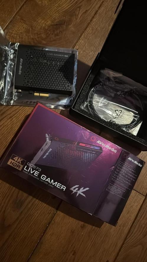AVerMedia GC573 live gamer 4k capture card, Computers en Software, Capture cards, Zo goed als nieuw, Ophalen of Verzenden
