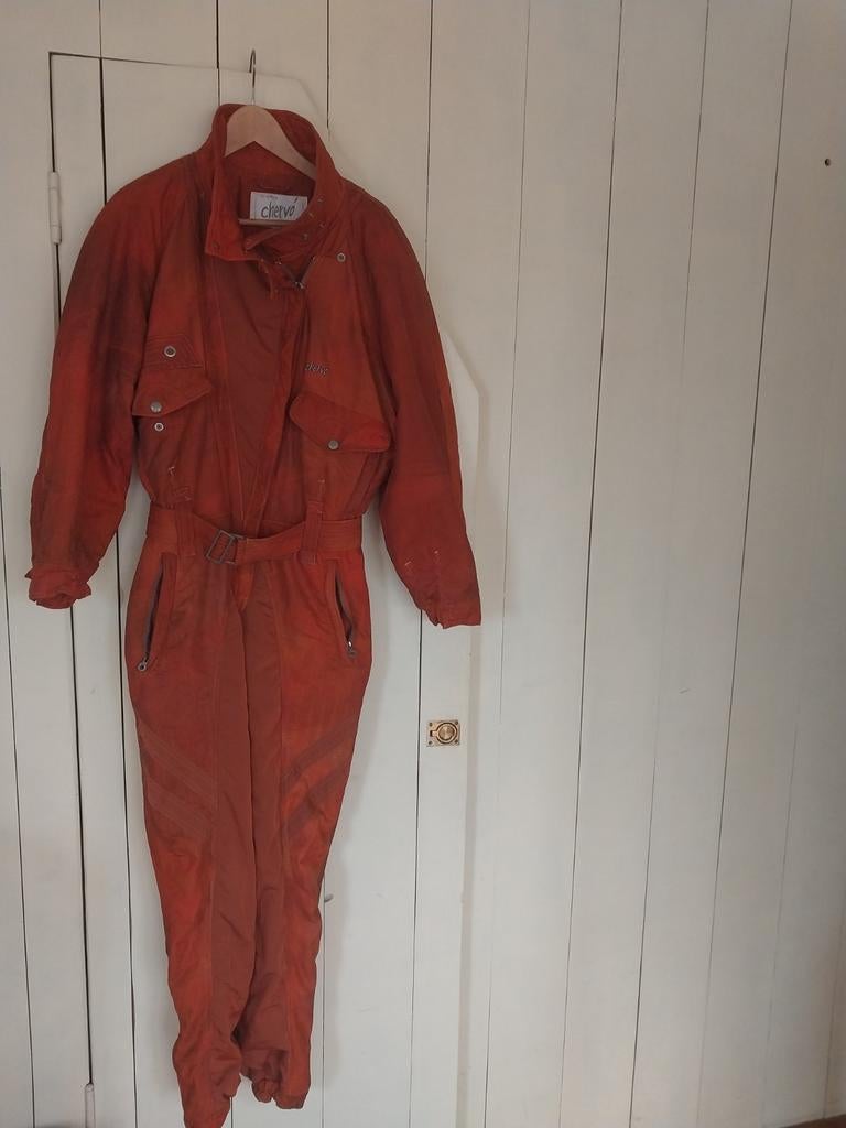 Vintage Ski Pak - Clervé, Kleding | Dames, Wintersportkleding, Maat 38/40 (M), Ophalen of Verzenden, Gedragen, Pak