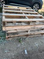 Pallets, brand hout 5 pallets - Gratis ophalen, Doe-het-zelf en Verbouw, Hout en Planken, Ophalen, Zo goed als nieuw, Pallet, Minder dan 200 cm