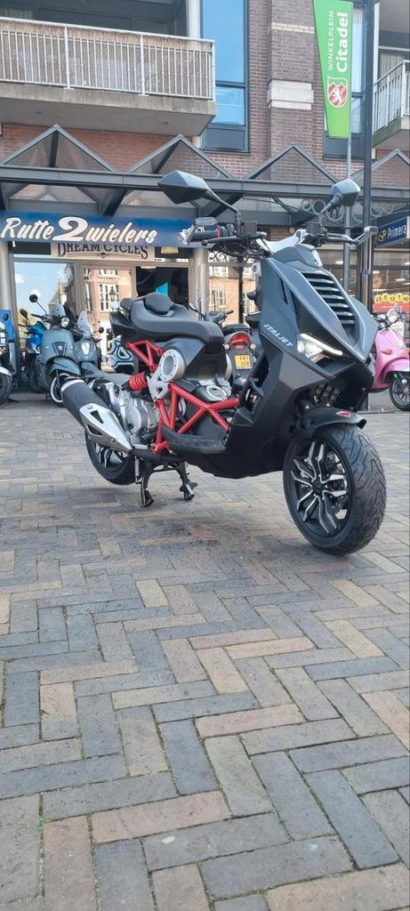 ITALJET DRAGSTER 200cc, NU MET HOGE KORTING, Motoren, Motoren | Overige merken, Bedrijf, Scooter, 12 t/m 35 kW, 1 cilinder, Minimaal motorrijbewijs A1