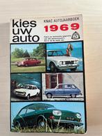 Kies uw auto 1969 (KNAC Autojaarboek), Diverse, Algemeen, Ophalen of Verzenden, Zo goed als nieuw