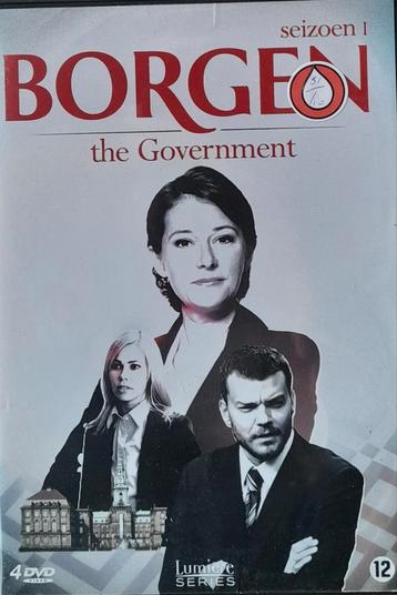 Borgen seizoen 1 en 2 compleet zie foto.pakket 437 beschikbaar voor biedingen
