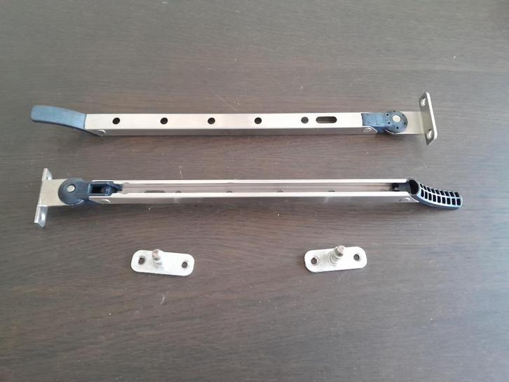AXA raamuitzetters van RVS, Doe-het-zelf en Verbouw, Glas en Ramen, Zo goed als nieuw, Overige typen, Minder dan 80 cm, Minder dan 80 cm