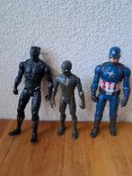 Marvel Poppen : Black Panther, Spider-Man, Captain Americ, Ophalen of Verzenden, Zo goed als nieuw