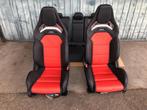 W205 S205 C-klasse designo rood lederen AMG stoelen 555, Ophalen, Gebruikt, Mercedes-Benz