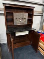 Houten kast met ingebouwde koffiemachine, Gebruikt, 100 tot 150 cm, Ophalen of Verzenden, 150 tot 200 cm
