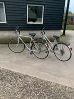 2 Peugeot fietsen heren en dames nieuwe banden nagekeken, Ophalen, Gebruikt, Peugeot