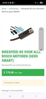 Bikespeed-RS voor Bosch motoren, Ophalen of Verzenden