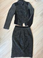 Bandolera blazer met 2 rokken, Kostuum of Pak, Zwart, Ophalen of Verzenden, Zo goed als nieuw