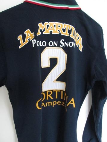 NIEUW, Originele LA MARTINA Heren Poloshirt blauw, maat L beschikbaar voor biedingen