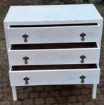 Antieke brocante ladenkast I.z.g.s., Huis en Inrichting, Kasten | Ladekasten, Ophalen, 50 tot 100 cm, Zo goed als nieuw, 3 of 4 laden