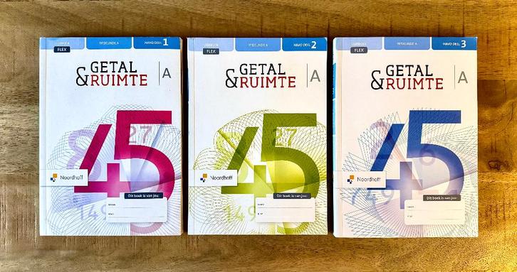Getal & Ruimte HAVO A Deel 1, 2, 3 + Uitwerkingen 12e editie, Boeken, Schoolboeken, Nieuw, Wiskunde A, HAVO, Ophalen of Verzenden