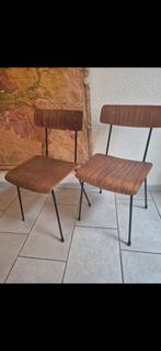 Vintage stoelen, Ophalen of Verzenden, Zo goed als nieuw, Twee
