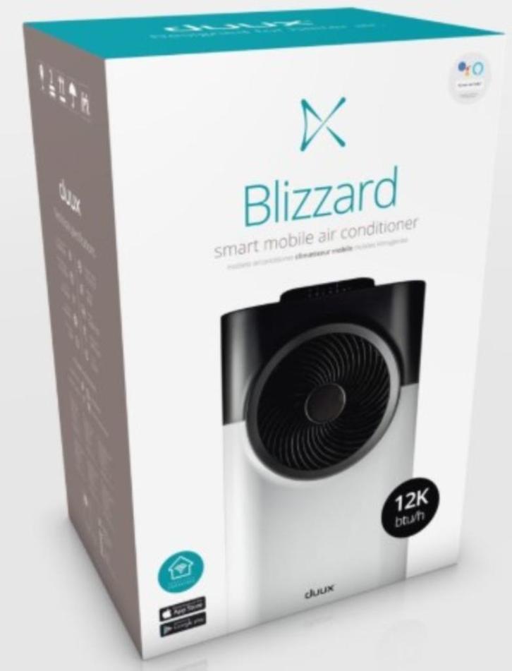 DUUX mobiele airco, Blizzard Smart 12K, als nieuw, 1 jr oud!, Witgoed en Apparatuur, Airco's, Zo goed als nieuw, Mobiele airco