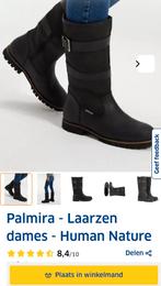 Mooie zwarte leren laarzen Human Nature ANWB, Kleding | Heren, Schoenen, Ophalen of Verzenden, Zo goed als nieuw, Zwart, Boots