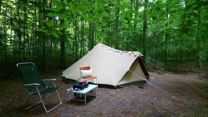 Erdman Schmidt Schildpad Tent, Caravans en Kamperen, Tenten, tot en met 2, Gebruikt, Ophalen