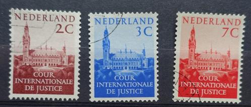 dienstzegels 1951-1953 nr. D27 , D28 en D32 - gestempeld, Postzegels en Munten, Postzegels | Nederland, Gestempeld, Na 1940, Ophalen of Verzenden