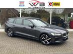 Volvo V60 2.0 T8 Twin Engine AWD R-Design I H&K I Leder I Ca, Auto's, Volvo, Automaat, Gebruikt, Zwart, 4 cilinders