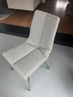 Moderne XOOON Eetkamerstoel Lichtgrijs (x2), Ophalen, Gebruikt, Twee, Stof