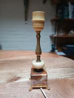 Onyx voetje voor tafellamp, hoogte 26 cm, Huis en Inrichting, Lampen | Tafellampen, Ophalen of Verzenden, Minder dan 50 cm