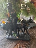 Vintage Art Deco Dame met Honden Beeld, Antiek en Kunst, Ophalen