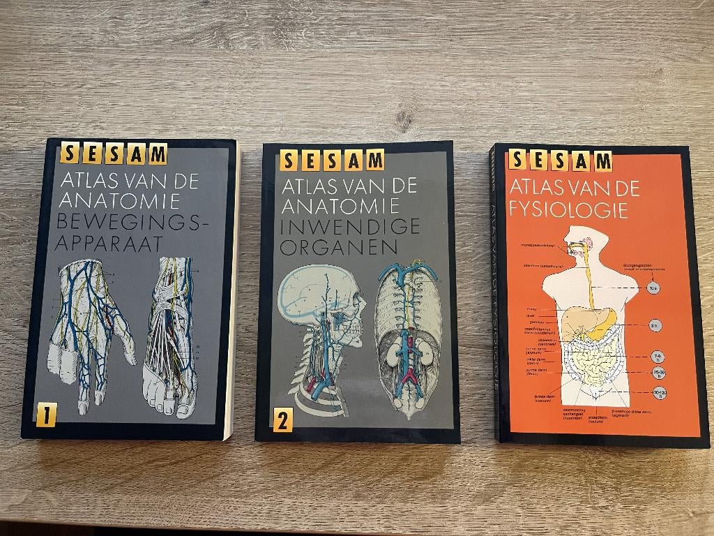 Atlas van de anatomie - fysiologie, Ophalen of Verzenden, Beta, Zo goed als nieuw, WO