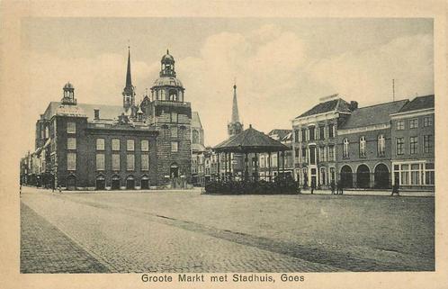 (379-067-013) Goes Groote Markt, Verzamelen, Ansichtkaarten | Nederland, Zeeland, Verzenden