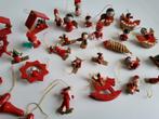 Houten kerstboomhangers, Diversen, Ophalen of Verzenden, Zo goed als nieuw